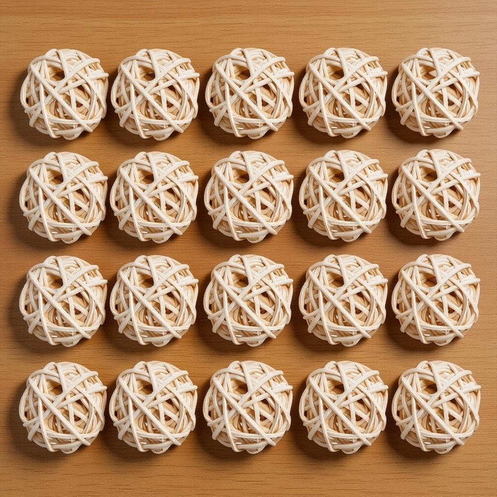 Home Fragrance Diffuser Refills - 20 Buah Bola Rotan Aromaterapi, Isi