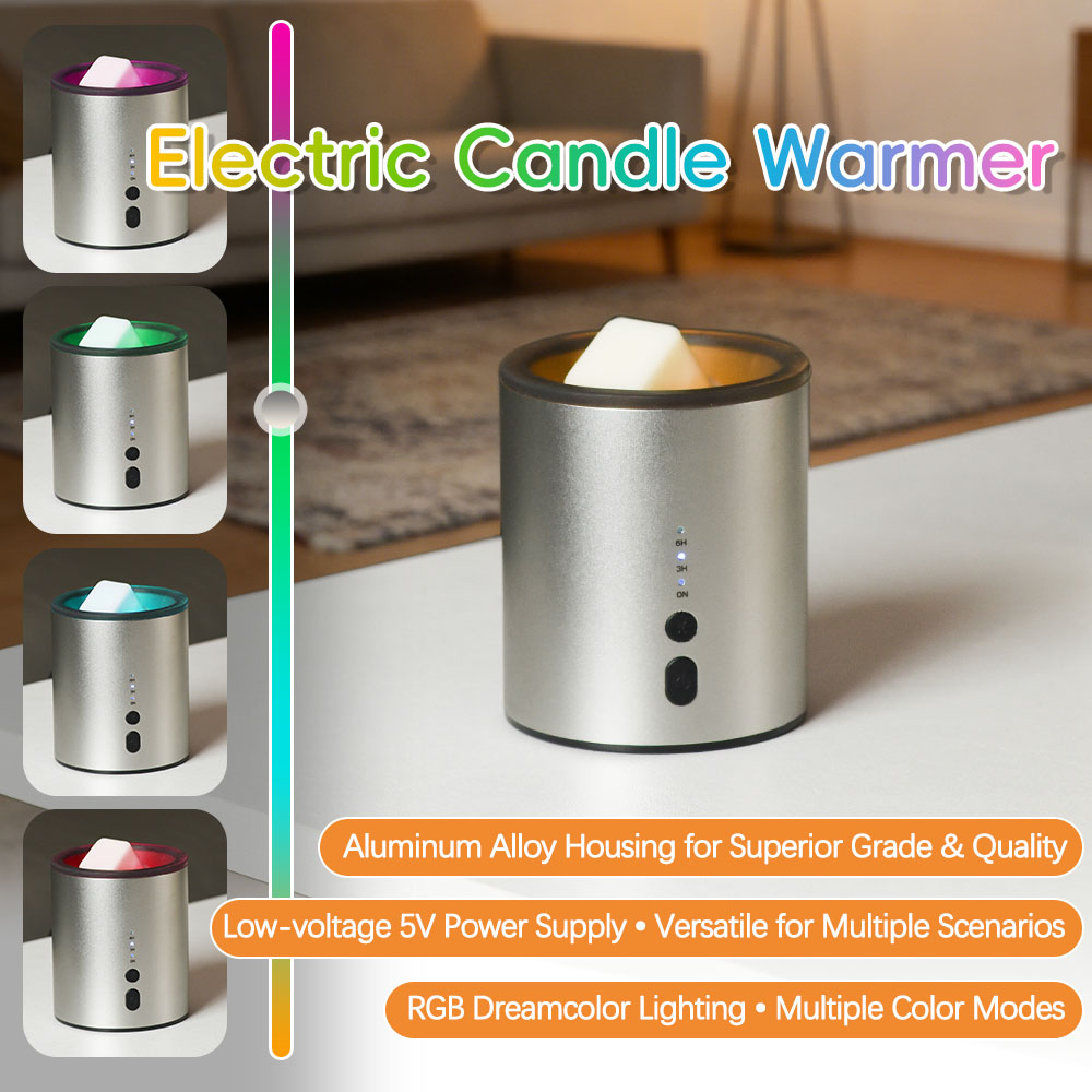 Home Fragrance Incense - Pemanas Lilin Logam untuk Aromaterapi Lilin