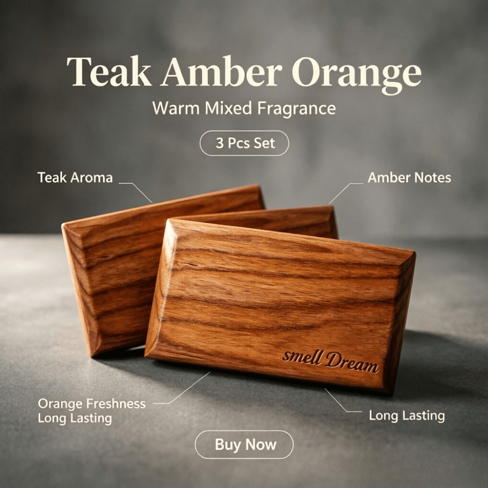 Home Fragrance Ideas - Penyegar Udara Mobil Aroma Kayu Jati