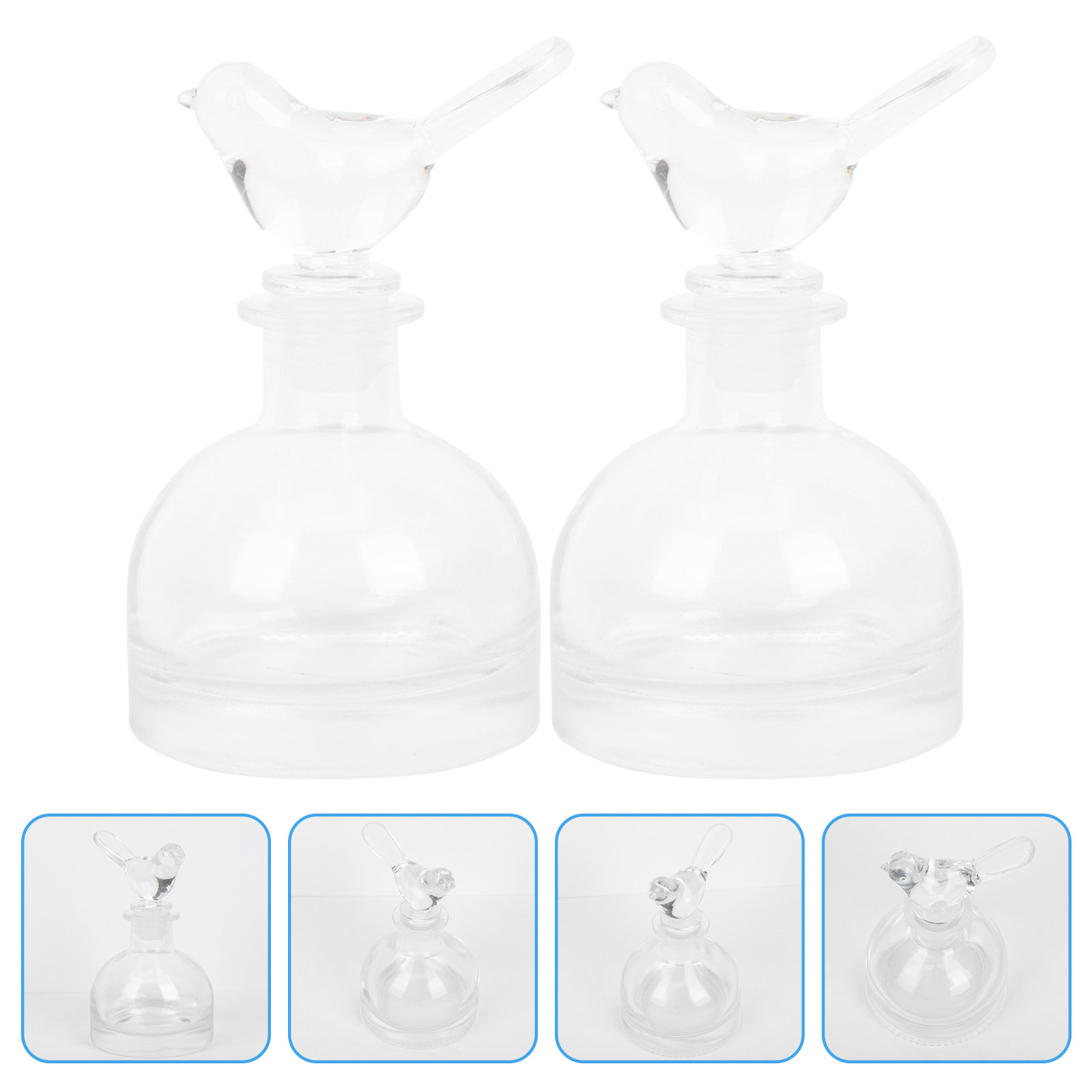2 Buah Botol Parfum Kaca Premi - Fragrance In Home ulasan dan harga