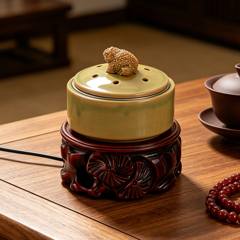 Pembakar Dupa Elektronik Keram - Home Fragrance Incense ulasan dan harga