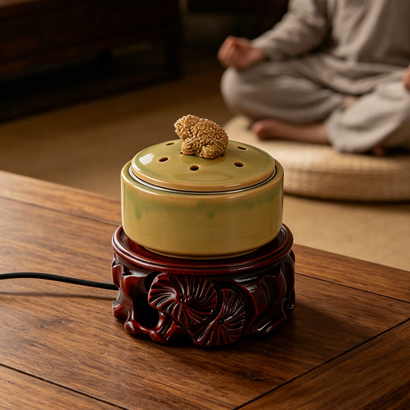 Pembakar Dupa Elektronik Keram - Home Fragrance Incense ulasan dan harga