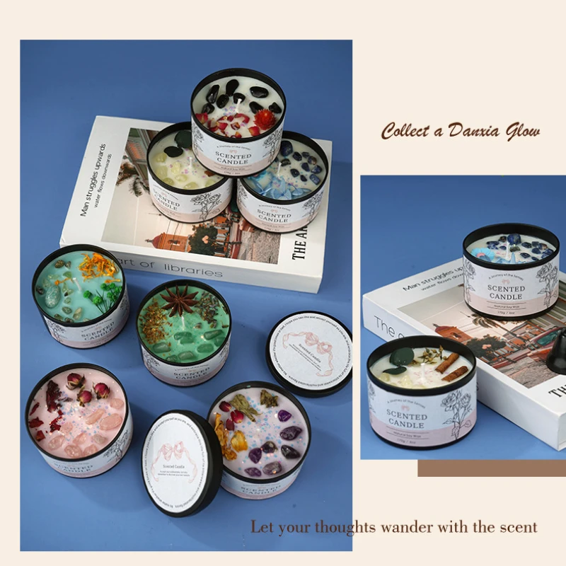 Lilin Aromaterapi Kristal Krea - Fragrance In Home ulasan dan harga
