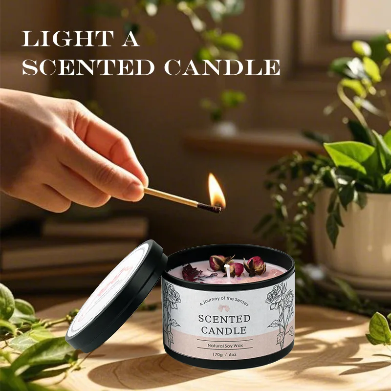 Lilin Aromaterapi Kristal Krea - Fragrance In Home ulasan dan harga