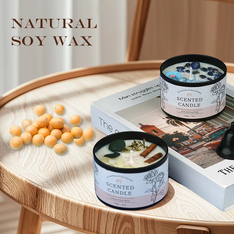 Lilin Aromaterapi Kristal Krea - Fragrance In Home ulasan dan harga