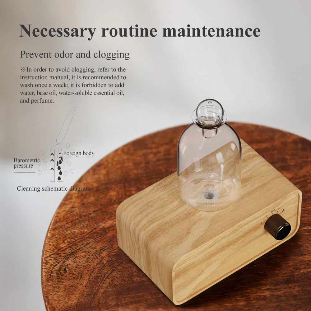 Diffuser aromaterapi operasi t - Home Fragrance Essence ulasan dan harga