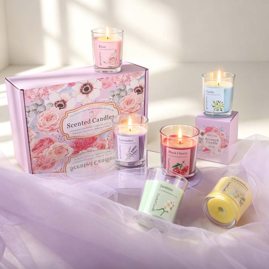 Set Hadiah Lilin Aromaterapi B - Fragrance In Home ulasan dan harga